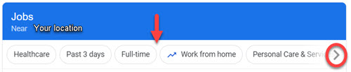 Google search for jobs near me